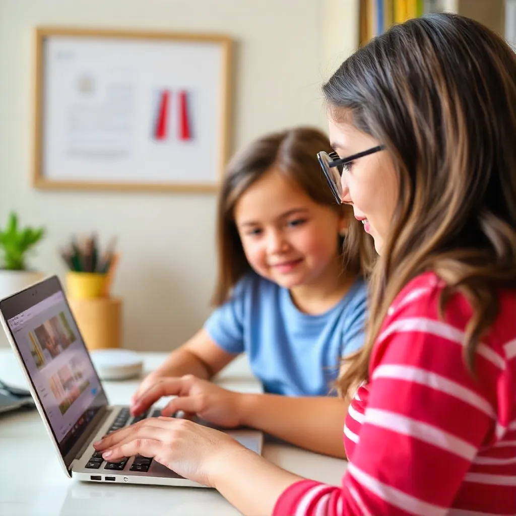 A homeschooling mom Choosing the Best Online Spanish Immersion Program for her Homeschooler