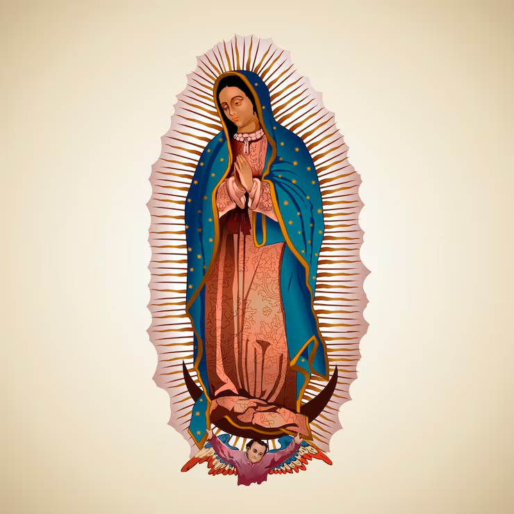 Lady-Of-Guadalupe-religious-Image-from-Mexico